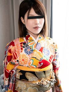 振袖の下はＧカップの爆乳だった 今田未来