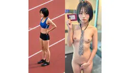 身長144cm 18歳　全国インターハイ常連強豪陸上部キャプテンがまさかのデビュー　事前NG一切なし“限界突破”撮影記録 Nasty Plot