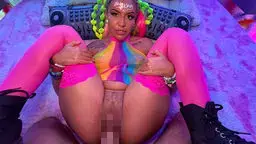 Richard Glaze Drills Alix Avery In Missionary With Pink Thigh Highs! RaveBunnys