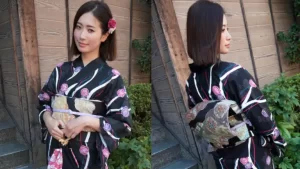 浴衣美人さん遅漏男に延々ハメ倒されついに発狂